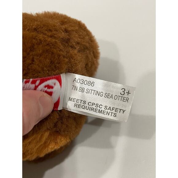 Cute Sea Otter Plush 8” - Picture 5 of 6